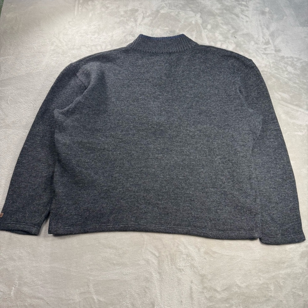 Pendleton Quarter Zip Sweater Lambswool Acrylic B… - image 3